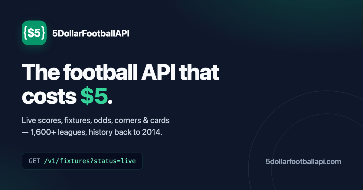 Soccer Code Window China Sports Lottery — Football API Docs (GET /v1/chinasportslottery ...